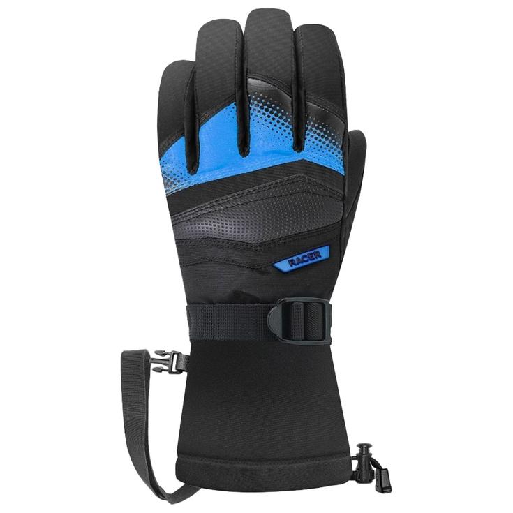 Racer Guantes Venom 5 Black Blue Presentación
