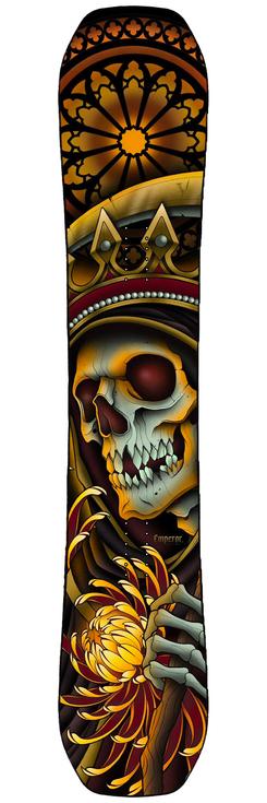 Verdad Planche Snowboard Emperor Dos