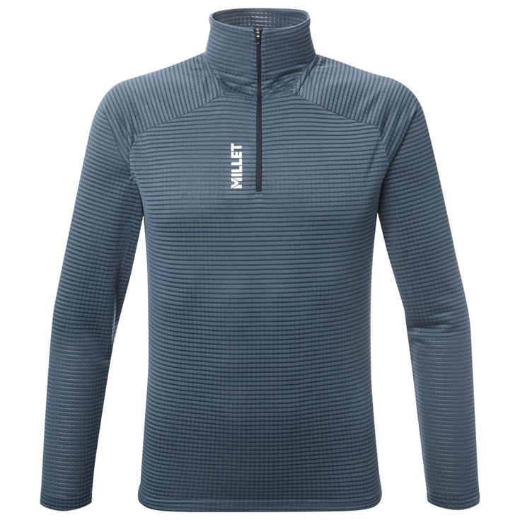 Millet Polaire Parmelan Light Fleece 1/2 Zip Shadow Blue 