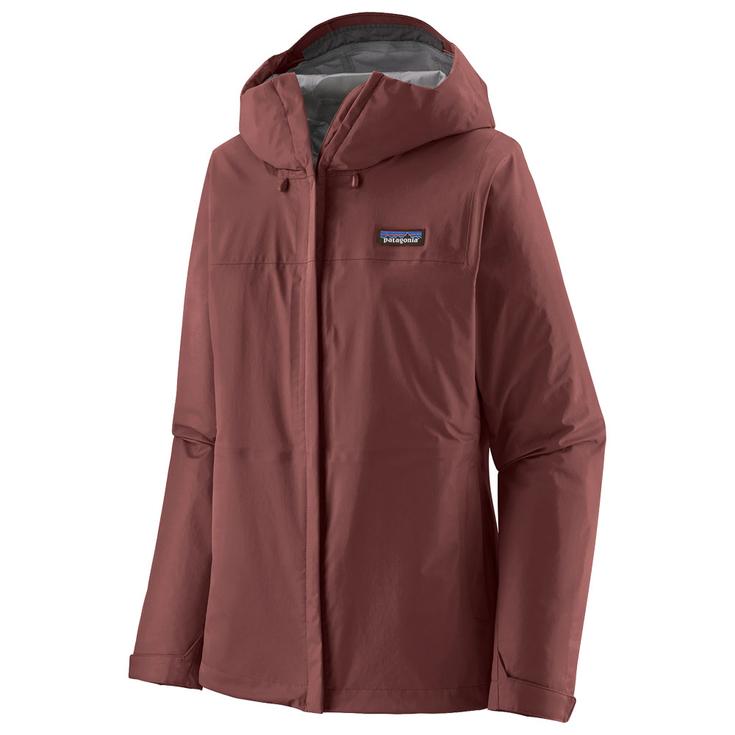 Patagonia Wanderjacke Torrentshell 3L W Dark Ruby Präsentation