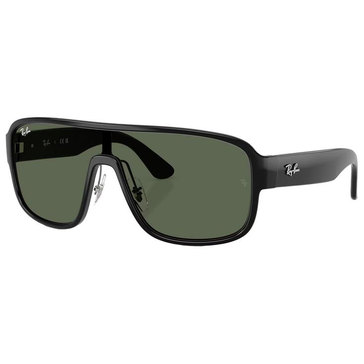 Ray Ban Sunglasses RB2229 Polished Black Dark Green Overview