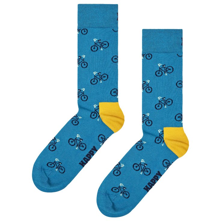 Happy Socks Socks Crew Socks Bike Turquoise Overview