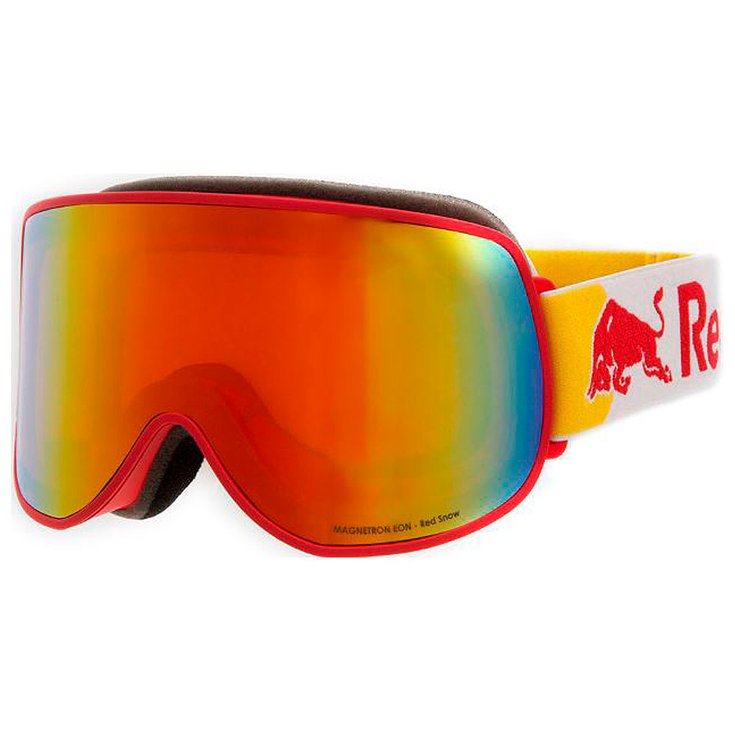 Red Bull Spect Masque de Ski Magnetron Eon Red White Orange Red Mirror Overview