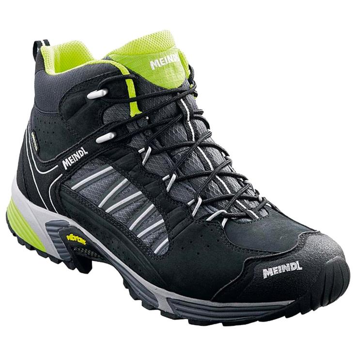 Meindl Wanderschuhe Sx1.1 Mid Gore-Tex Black Lemon Präsentation