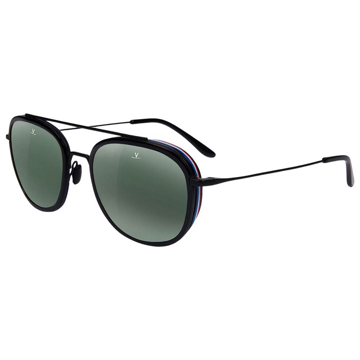 Vuarnet Sunglasses Vl1615 Noir Flag Noir Mat Greylynx Overview
