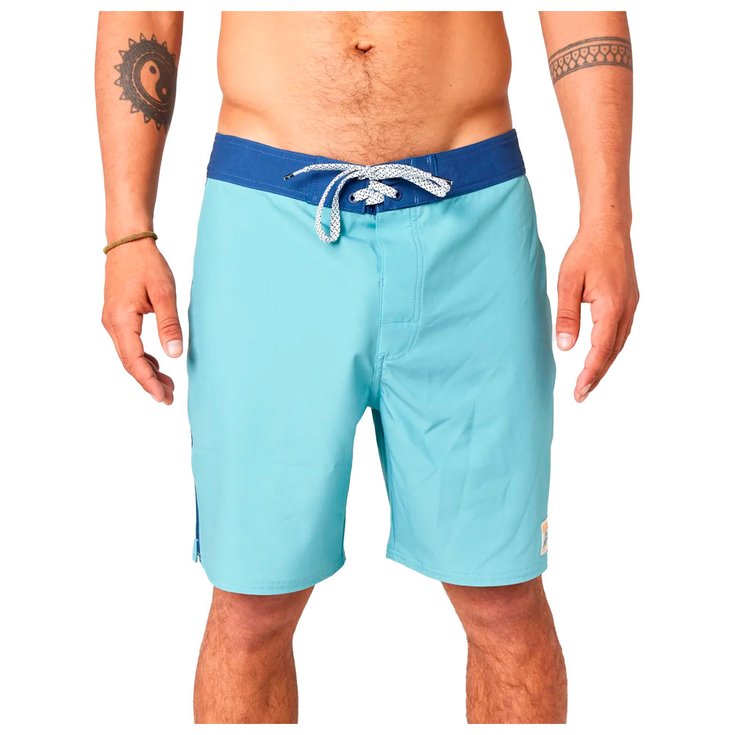 Rip Curl Badeshort Easy Boardshort Dusty Blue Präsentation