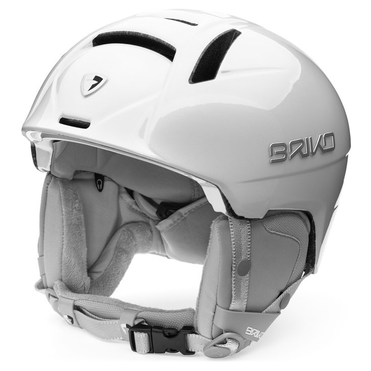 Briko Helmet Perla Shiny Pearl White Overview