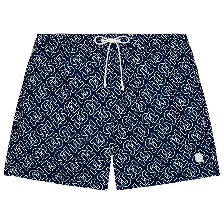 Jott Boardshort Niolon Monogram Mono Navy Voorstelling
