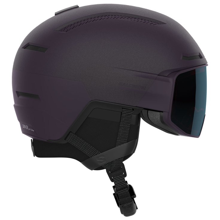 Salomon Visor helmet Driver Prime Sigma Photo Mips Night Shade Sky Blue Overview