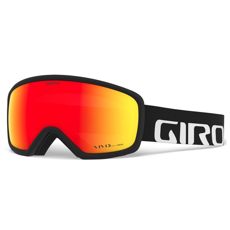 Giro Masque de Ski Ringo Black Wordmark Viv Embr Présentation