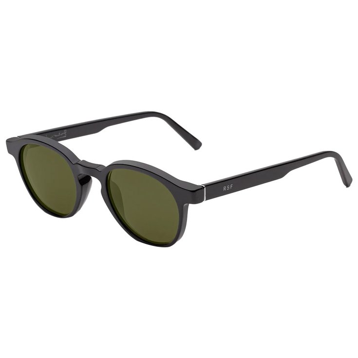 Retro Super Future Sunglasses The Warhol Matte Black Green Overview