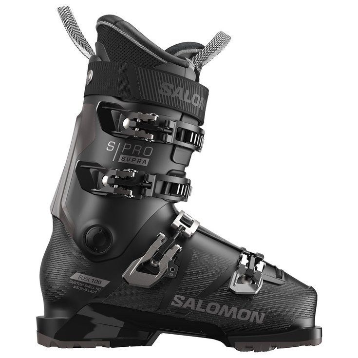 Scarponi da sci Salomon S Pro Supra 100 Gw Black Dark Grey Inverno 2025 Glisshop