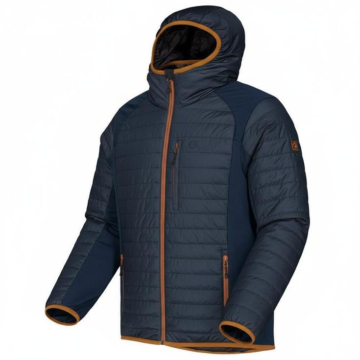 Picture Down jackets Takashima Dark Blue Overview