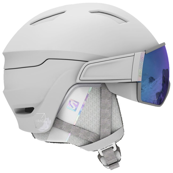 Salomon Visor helmet Mirage S White Univ Mid White Overview