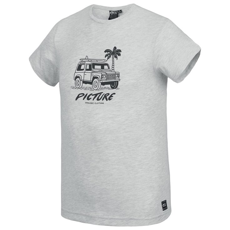 Picture Tee-Shirt Anglet Light Grey Melange Overview