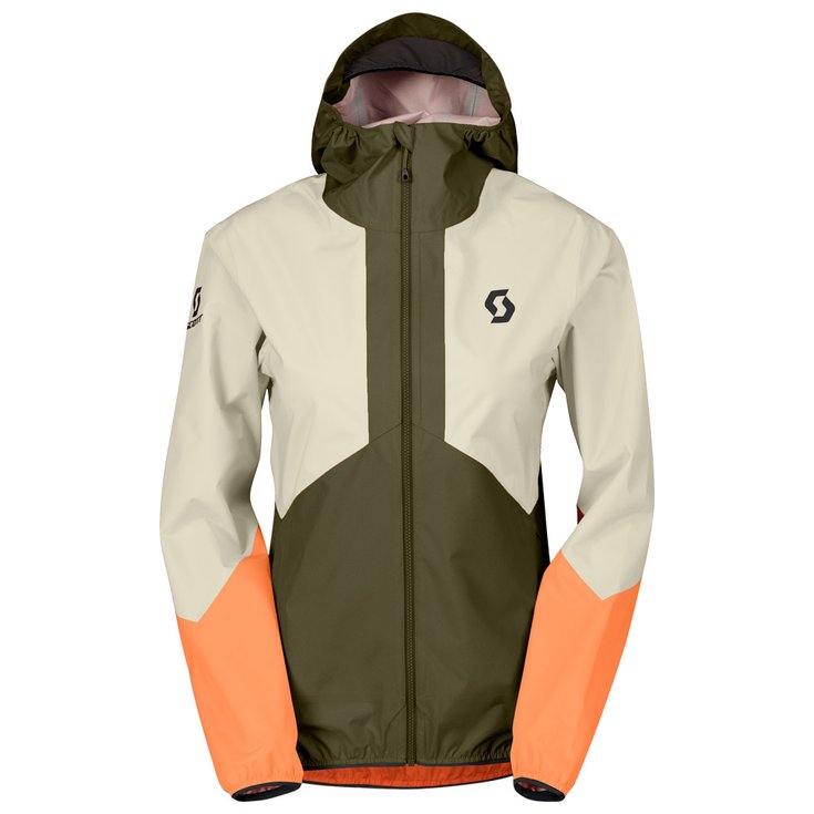 Scott Hiking jacket Explorair Light Dryo 2.5L W Fir Green Soft Yellow Overview