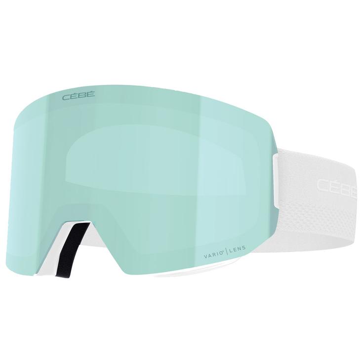 Cebe Goggles Versus 2 White Vario Flash Mint Photochromic Overview