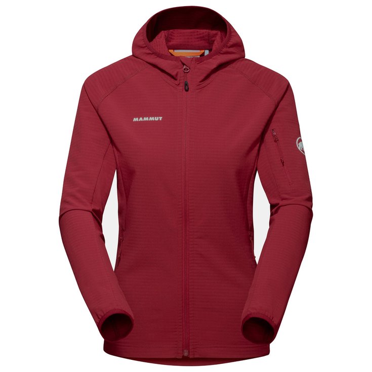 Mammut Polaire Madris Light ML Hooded Jkt W Blood Red Voorstelling