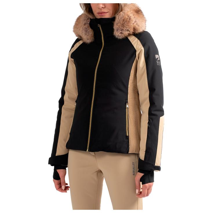 Sun Valley Ski Jacket Klafur Black Overview