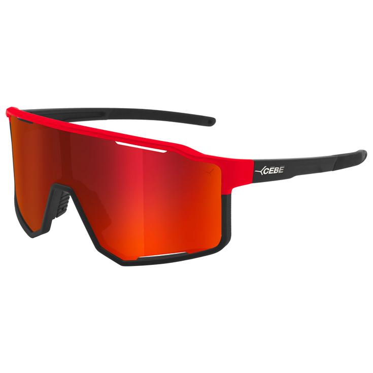 Cebe Sunglasses Outflow 2 Matt Black Red Grey Red Revo Overview