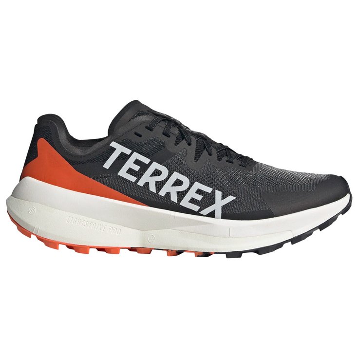 adidas Chaussures de trail Terrex Agravic Speed Core Black Grey One Impact Orange Présentation