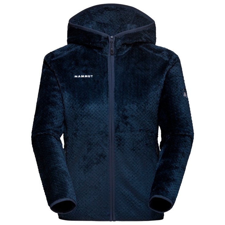 Mammut Polaire Innominata ML Hooded Jacket Marine Présentation