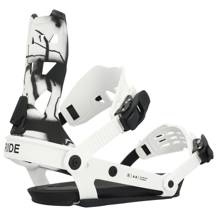 Ride Snowboard Binding A-8 White Overview