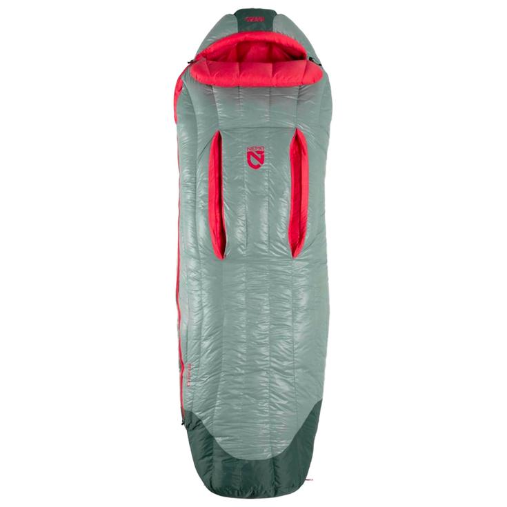 Nemo Schlafsack Riff Women's 15 Rhubarb Lichen Präsentation
