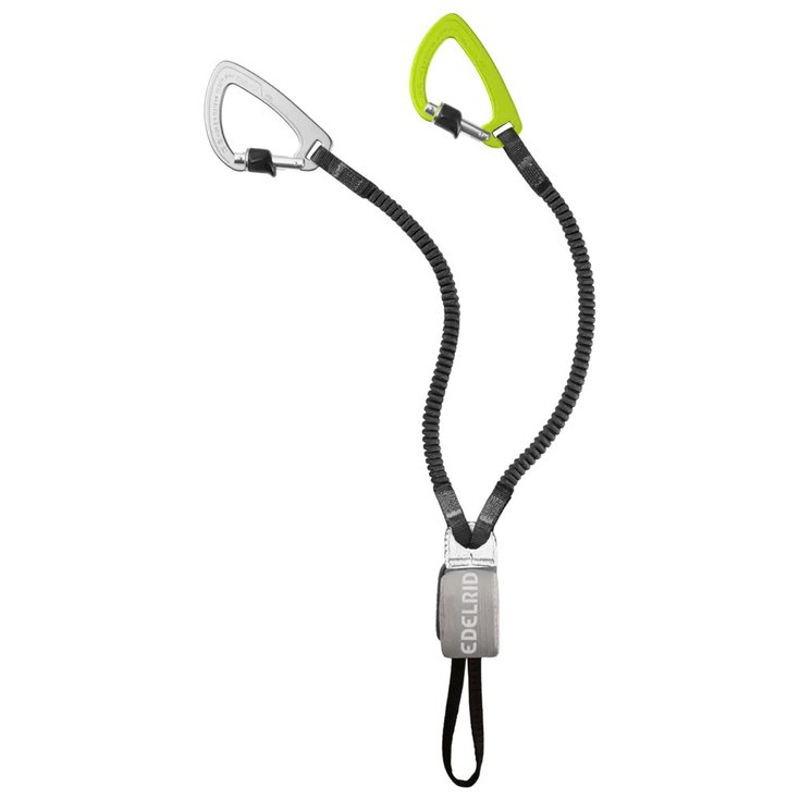 Set Via Ferrata EDELRID Bergzeit Cable Comfort 6.0 – Colore Black-Anthracite, Sicurezza In Montagna