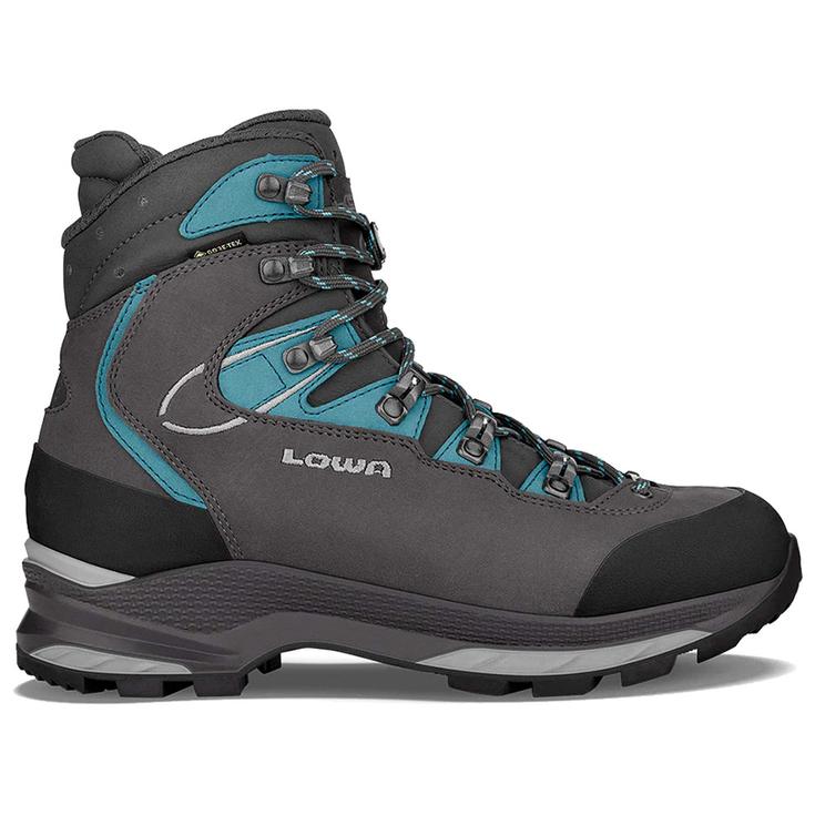 Lowa Chaussures de Trek et montagne Mauria Evo Gore-Tex Ws Anthracite Turquoise Présentation