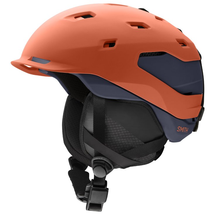 Smith Helmet Quantum Mips Matte Red Rock Ink Overview