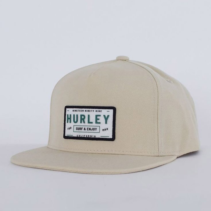 Hurley Cap Bixby Hat Light Bone Präsentation