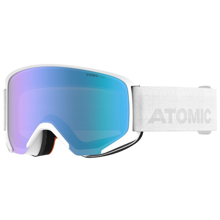 Atomic Goggles Savor Stereo White Dark Brown Blue Stereo Overview