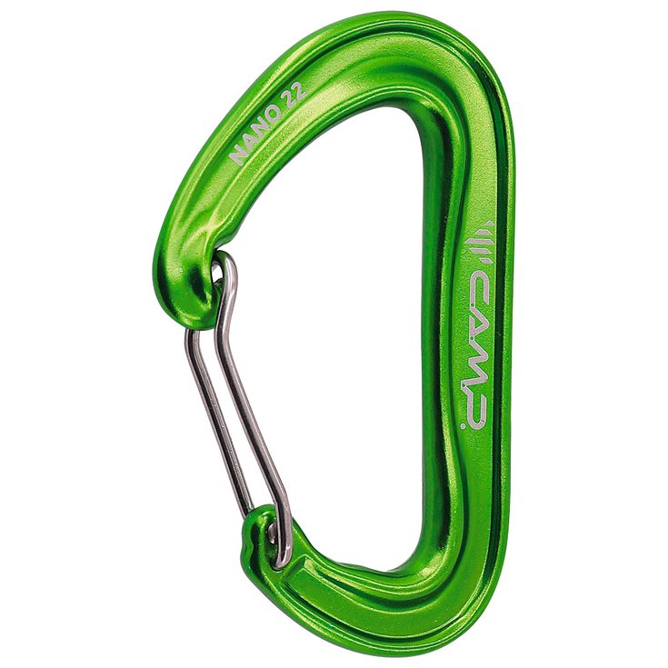 Camp Carabiners Nano 22 Green Overview