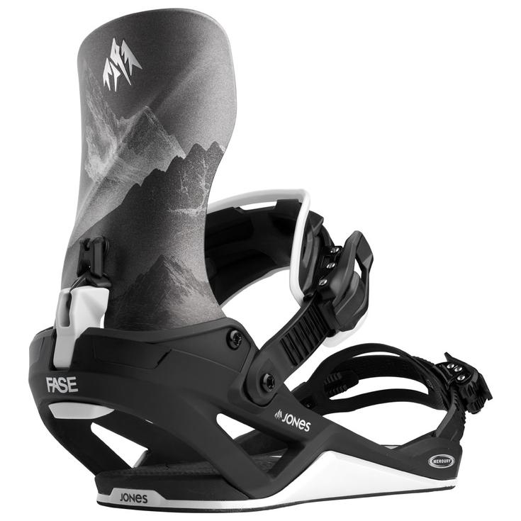 Jones Binding snow Mercury Fase Mtn Black Silver Voorstelling