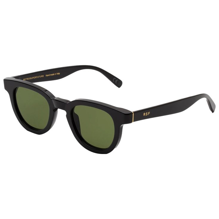 Retro Super Future Sunglasses Certo Bellisimo Black Green Overview