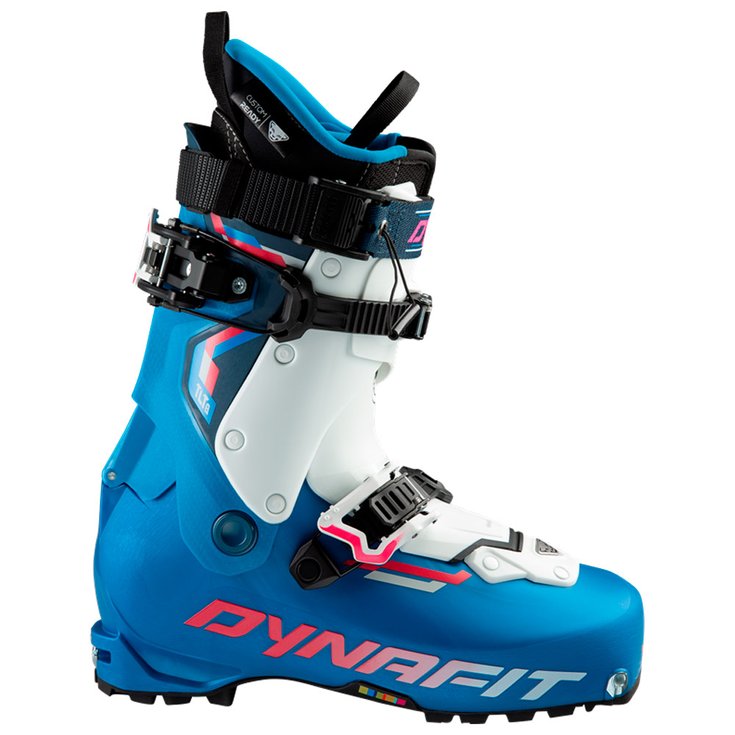 Dynafit Chaussures de Ski Randonnée Tlt8 Expedition Cr W Methyl Blue Lipstick Profil