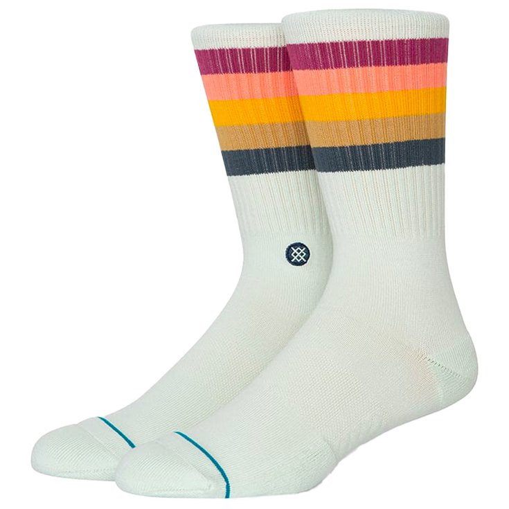 Stance Stripes Socks Maliboo Light Blue 