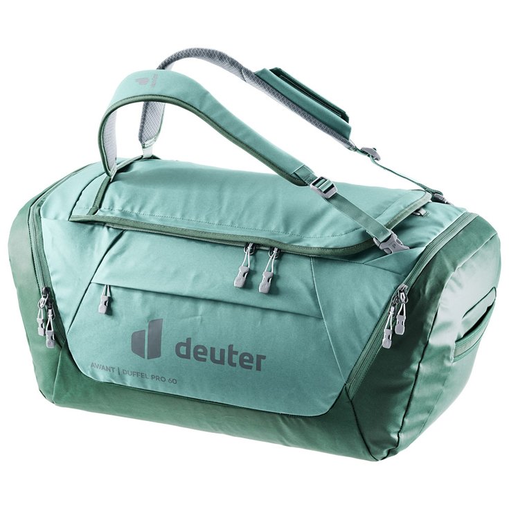 Deuter Borsone Aviant Duffel Pro 60 Jade Seagreen Presentazione