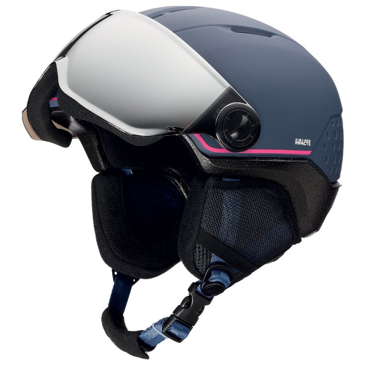 Rossignol Visor helmet Whoopee Visor Impacts Black Pink Overview
