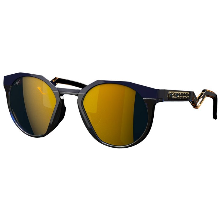 Oakley Occhiali da sole HSTN Kylian Mbappé Signature Series HSTN Prizm 24K polarized Navy Transparent Blue Presentazione