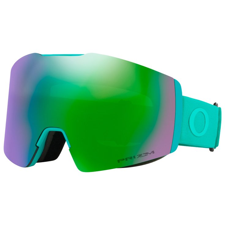Oakley Masque de Ski Fall Line M Matte Celeste Prizm Jade Iridium Présentation