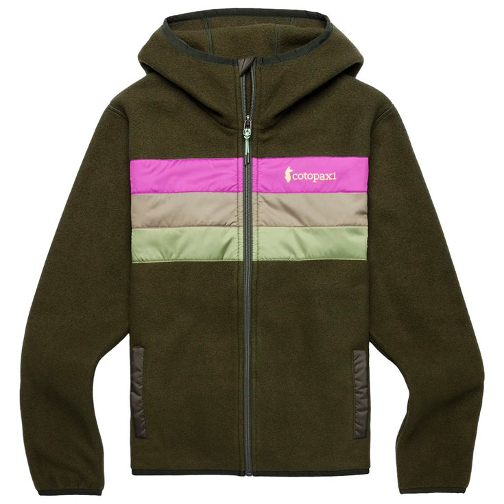 Cotopaxi Teca Fleece Hooded Full-Zip Jacket W Woodland Fairy 