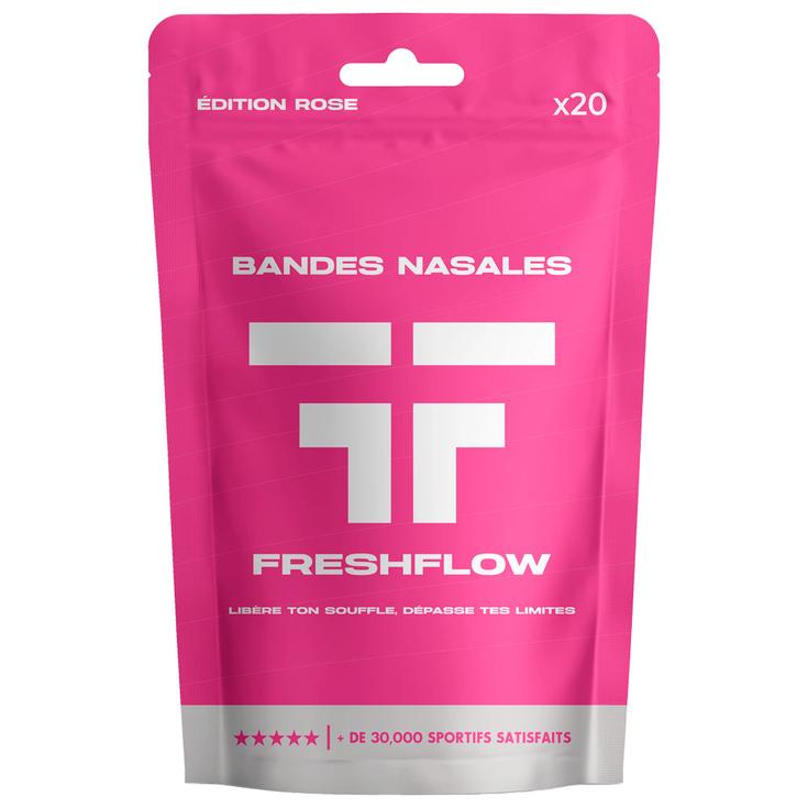 Fresh Flow Nasal strips Adhésifs x20 pcs Pink Overview