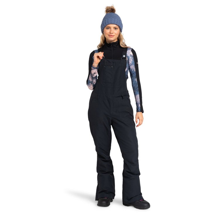 Roxy Pantalon Ski Rideout Bib True Black Présentation
