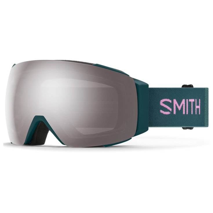 Smith Masque de Ski I/O Mag Everglade Chromapop Sun Platinum Mirror + Chromapop Storm Rose Flash Presentación