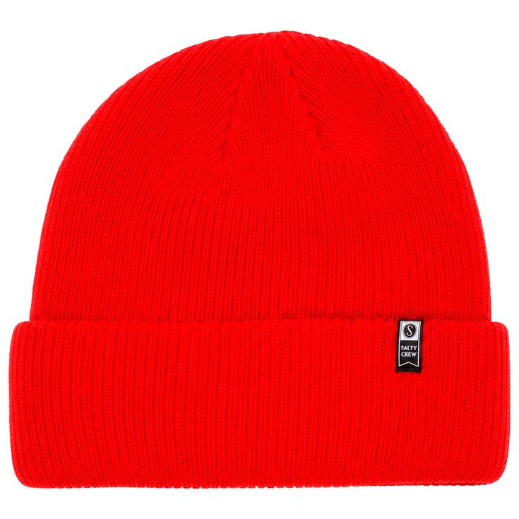Salty Crew Beanies Alpha Beanie Red Overview
