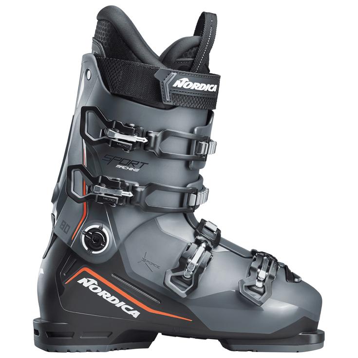 Nordica Skischuh Sportmachine 3 80 Anthracite Black Red Präsentation