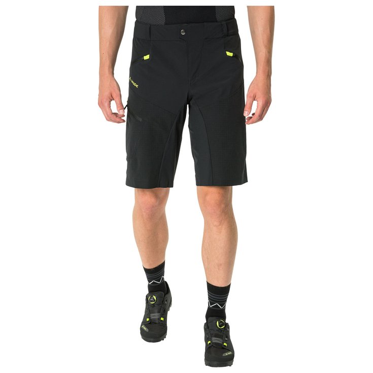 Vaude MTB korte broek Men's Virt Shorts Black Voorstelling