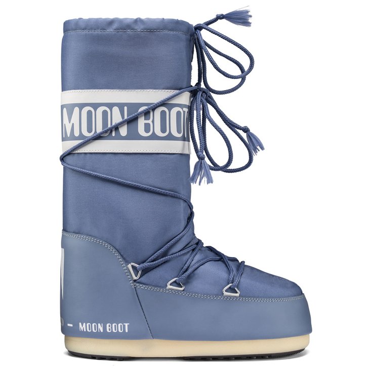 Moon Boot Chaussures après-ski Nylon Stone Wash Jr Présentation